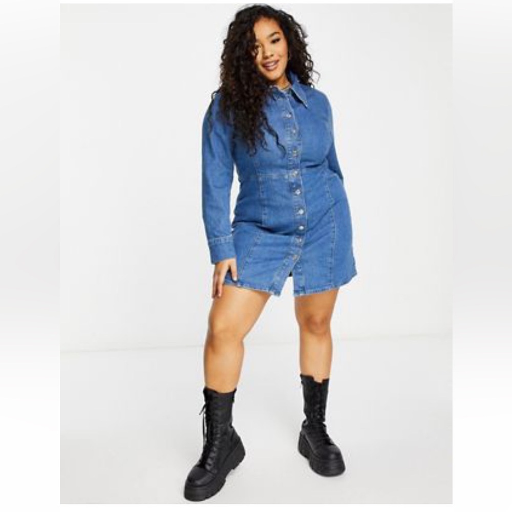 ASOS Blue Denim Dress